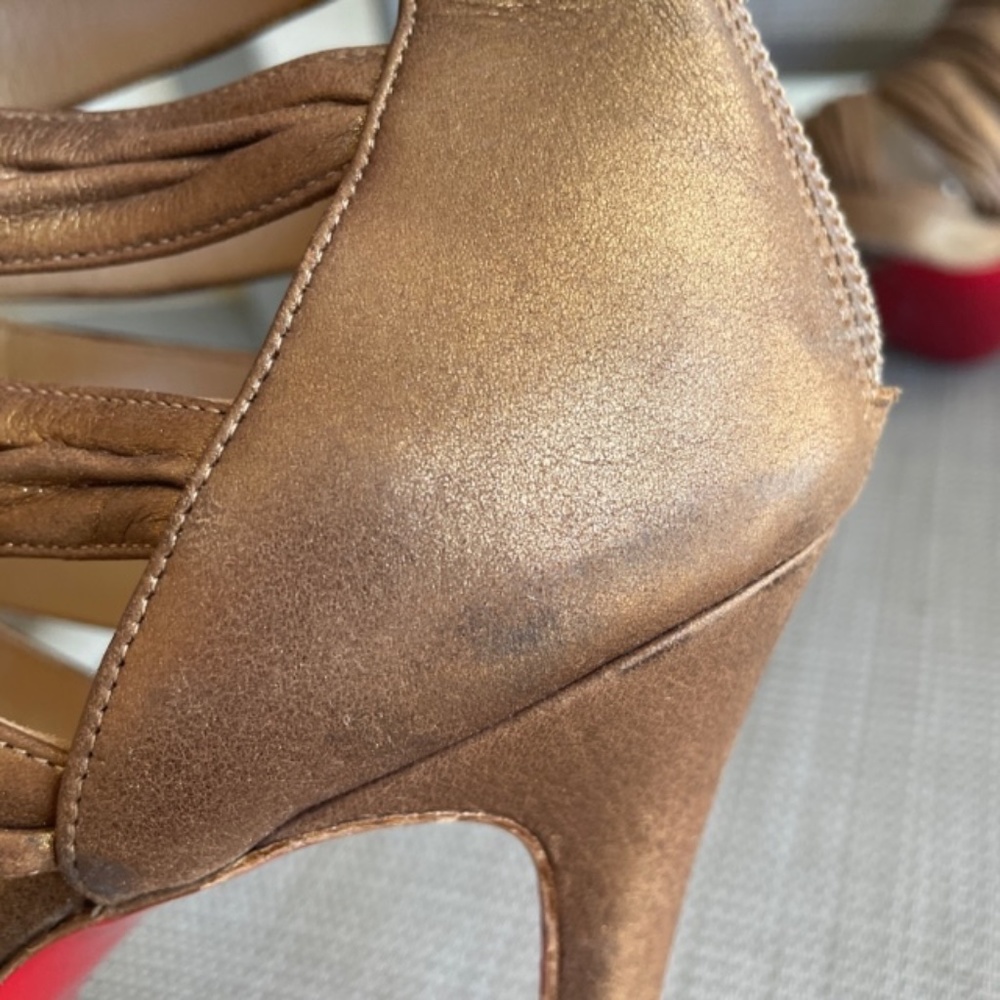 Christian Louboutin Tinazata Caged Heels Booties - Picture 6 of 16